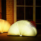 Tafellamp in Boekvorm met Warm Ledlicht