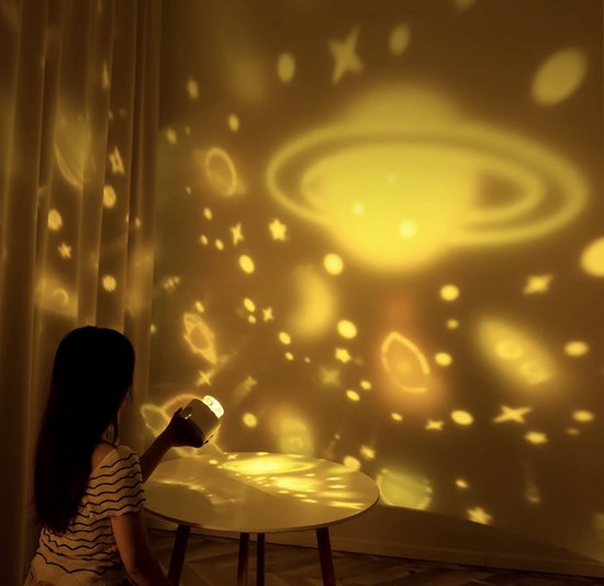 Sterrenprojector Nachtlamp met Rustig Licht en Zachte Melodieën