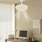 Stijlvolle Plafondventilator Schroeft in Elke Lampfitting