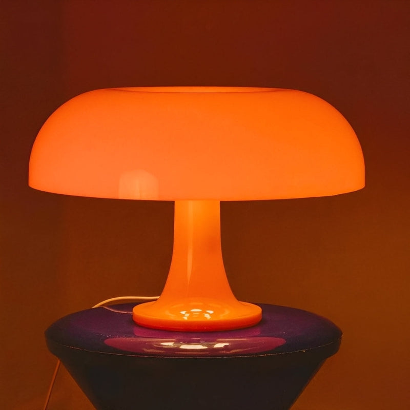 Paddenstoel Tafellamp met Retro Vorm en Dimbare Lichtstanden