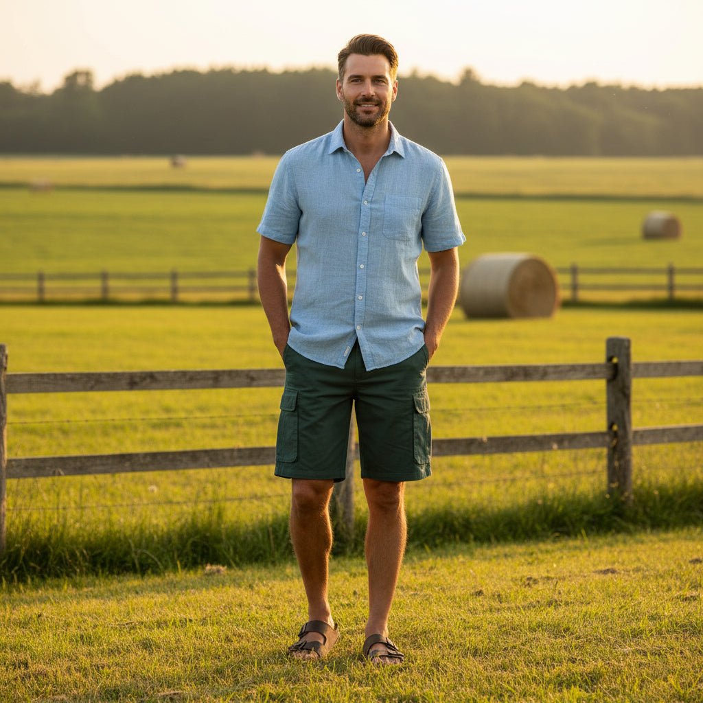 Heren Cargo Shorts Comfortabel en Functioneel voor Elke Dag