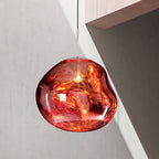 Moderne Glazen Hanglamp met Verstelbare Lijnlengte en Luxe Afwerking voor Eetkamer en Woonruimte