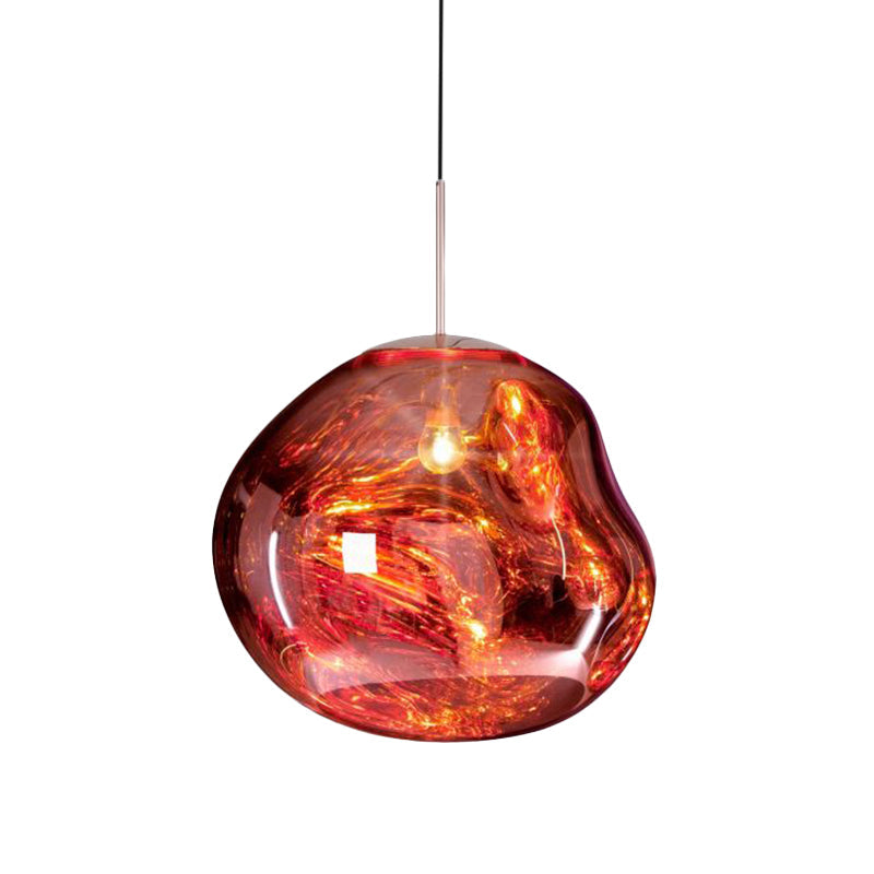 Moderne Glazen Hanglamp met Verstelbare Lijnlengte en Luxe Afwerking voor Eetkamer en Woonruimte