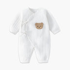 Baby Romper Met Beertjesprint En Zachte Comfortabele Pasvorm