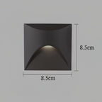 Wandlamp Met Mat Metalen Behuizing En Optionele Sensor Voor Strakke Halverlichting