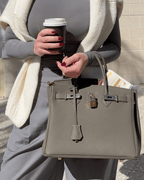 Elegante Leren Damestas Met Tijdloos Ontwerp