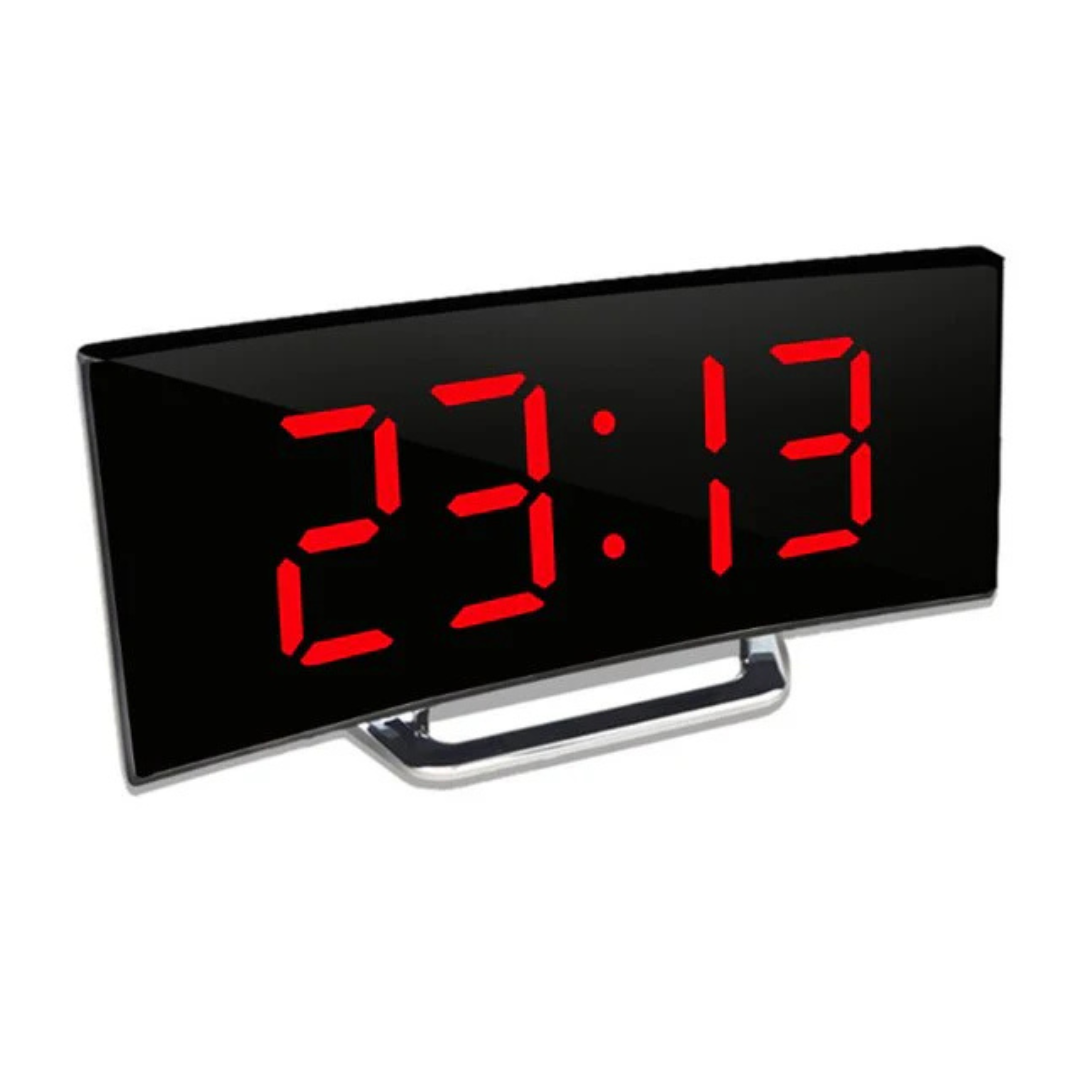 Digitale Wekker met Groot LED Display en Automatische Dimbare Verlichting