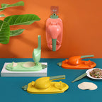 2‑in‑1 Dumplingpers met Ergonomische Handgreep en Duurzaam Ontwerp