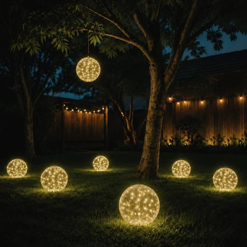 Drijvende Solar Buitenlamp met Warm Licht en Waterbestendig Ontwerp