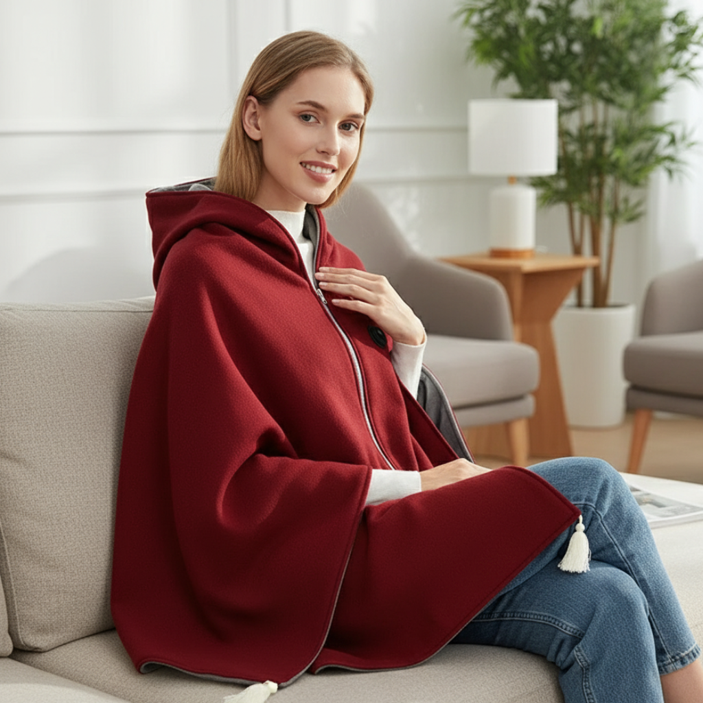 Elektrische Warmtedeken met Instelbare Warmtezones en Zachte Comfortstof