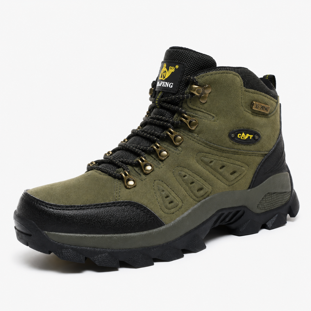 Heren Orthopedische Wandelschoenen met Slipvaste Zool voor Outdoor Gebruik