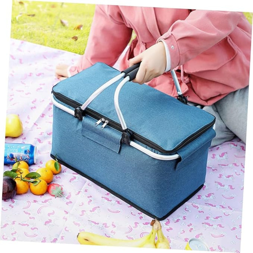 Opvouwbare Koeltas Met 18 Liter Inhoud Voor Picknicks, Reizen En Outdoor Activiteiten