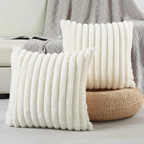 Pluche Kussensloop Met Zachte Structuur En Moderne Comfortafwerking