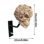 Schedel Helmhouder voor Motorhelm en Jas