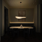 Japandi Hanglamp Met Organisch Design Voor Sfeervolle Verlichting