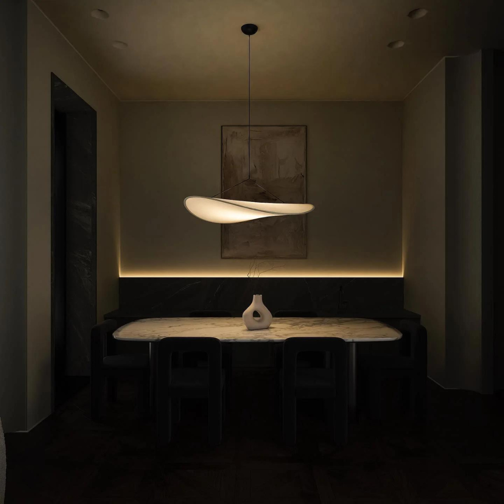 Japandi Hanglamp Met Organisch Design Voor Sfeervolle Verlichting