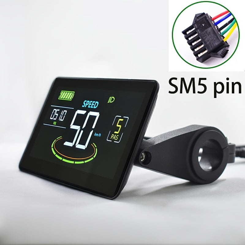 LCD Display voor Elektrische Fiets en Scooter met Snelheidsmeter