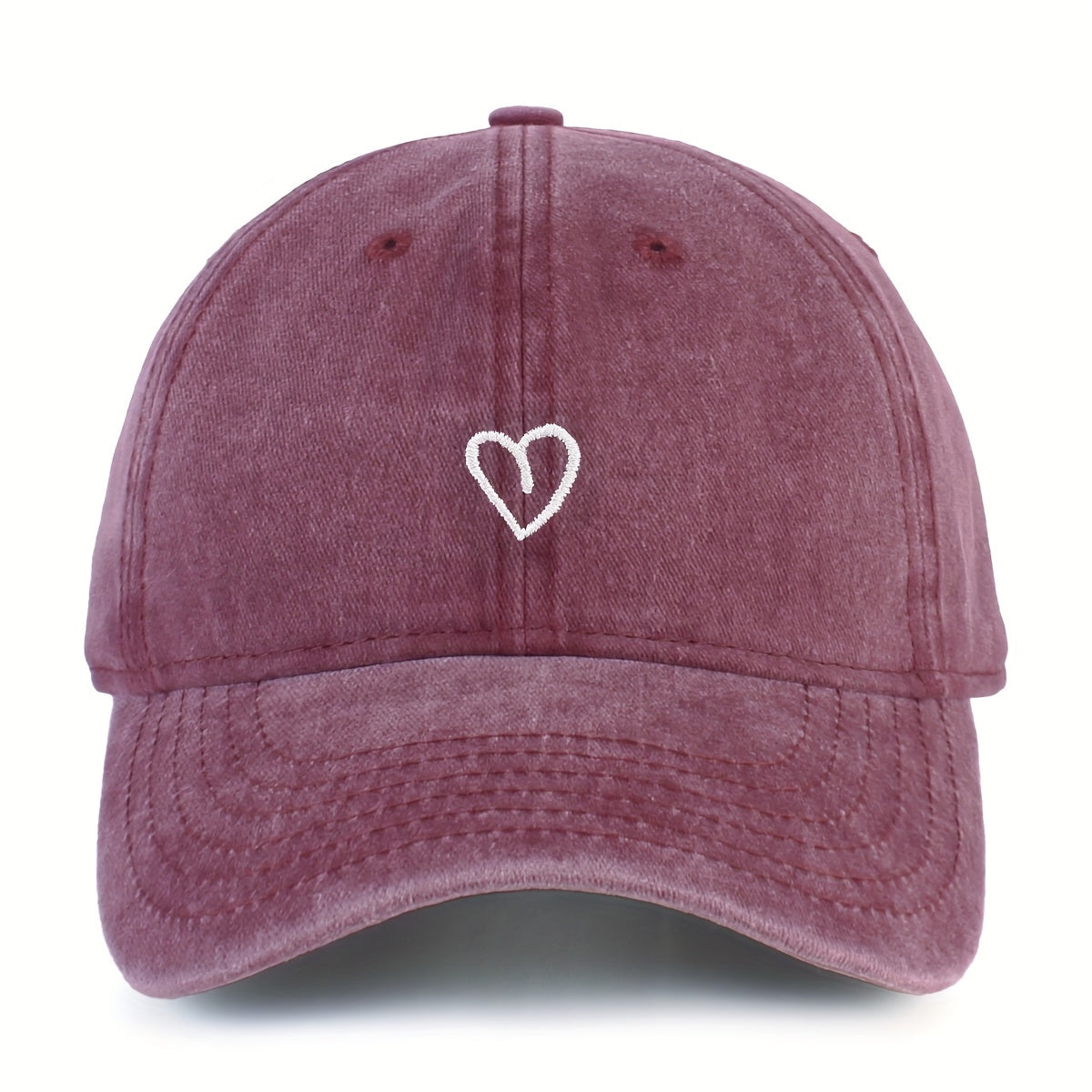 Vintage Baseballcap met Zachte Katoenmengsel en Verstelbare Sluiting