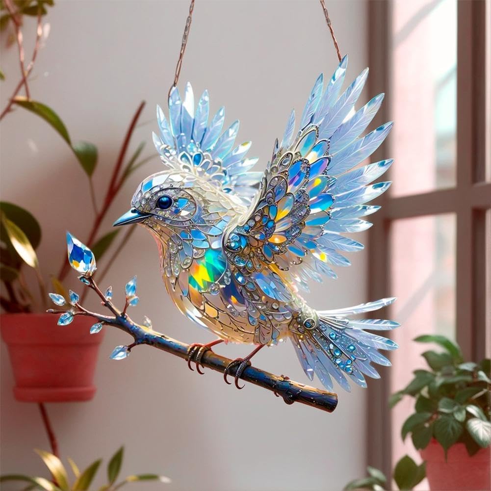 Kristal Vogel Decoratie Acryl Lichtreflectie