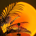Sunset Lamp met Warm Licht en Flexibele Lichtstanden