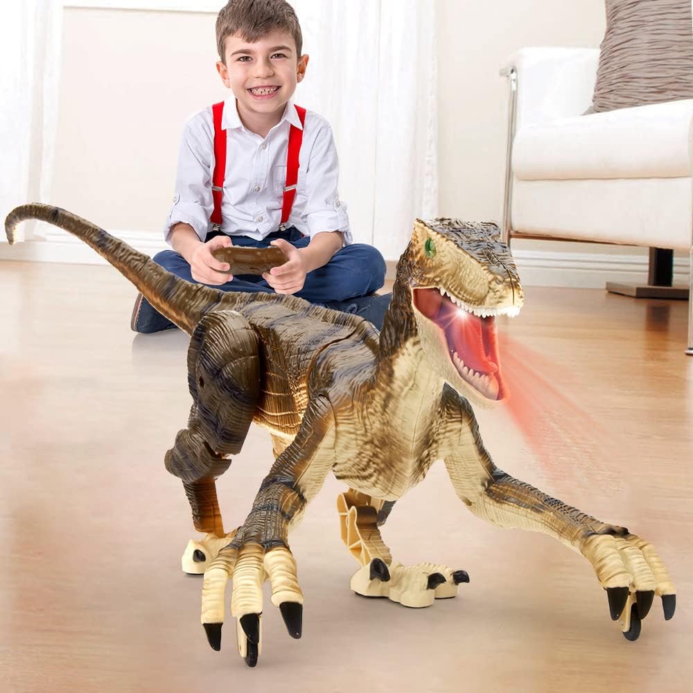 Afstandsbediende Dinosaurus met Mistfunctie en Realistische Bewegingen
