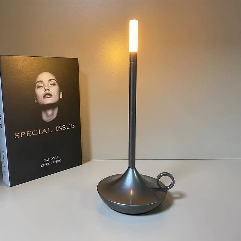 Draadloze Scandinavische LED Tafellamp met 3 Lichtstanden