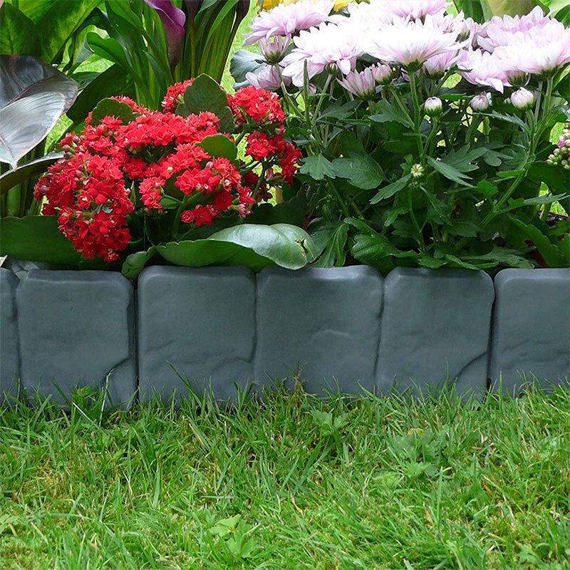 Tuinomranding Met Steenlook Voor Strakke Borders En Gazonranden