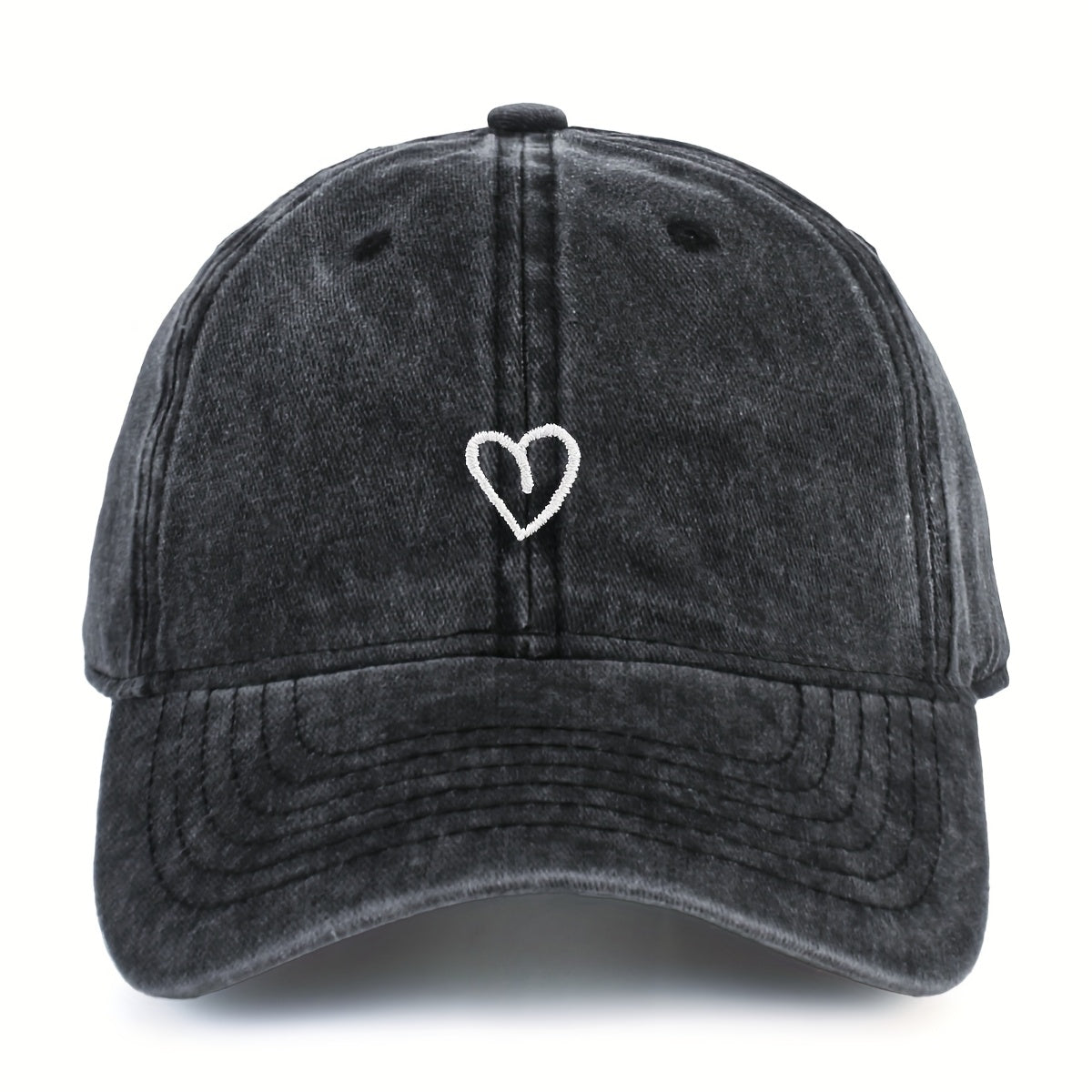 Vintage Baseballcap met Zachte Katoenmengsel en Verstelbare Sluiting
