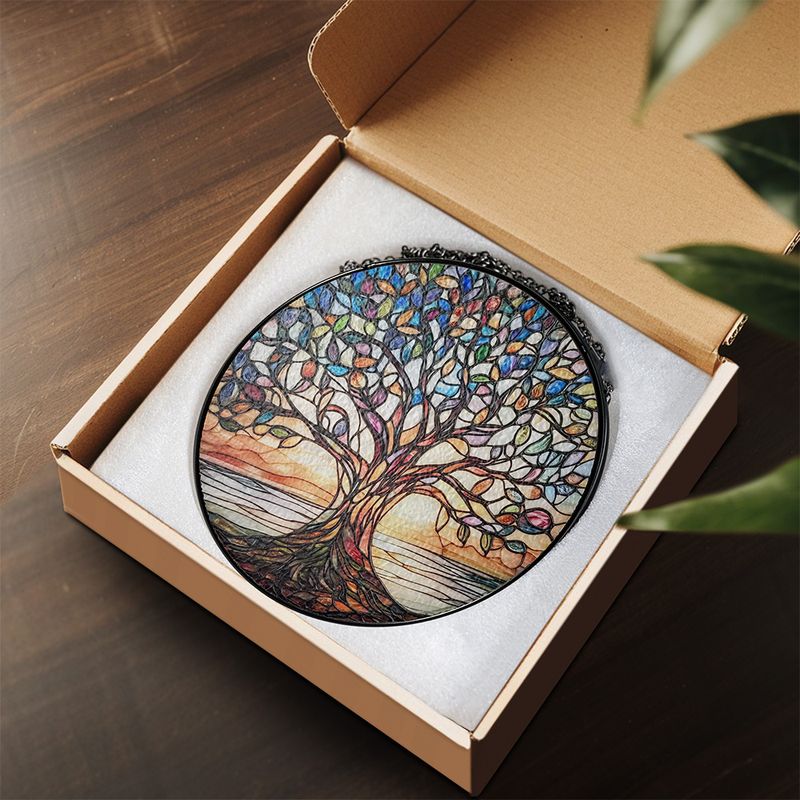 Acryl Wandhanger met Levensboom Ontwerp