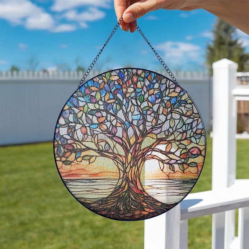 Acryl Wandhanger met Levensboom Ontwerp