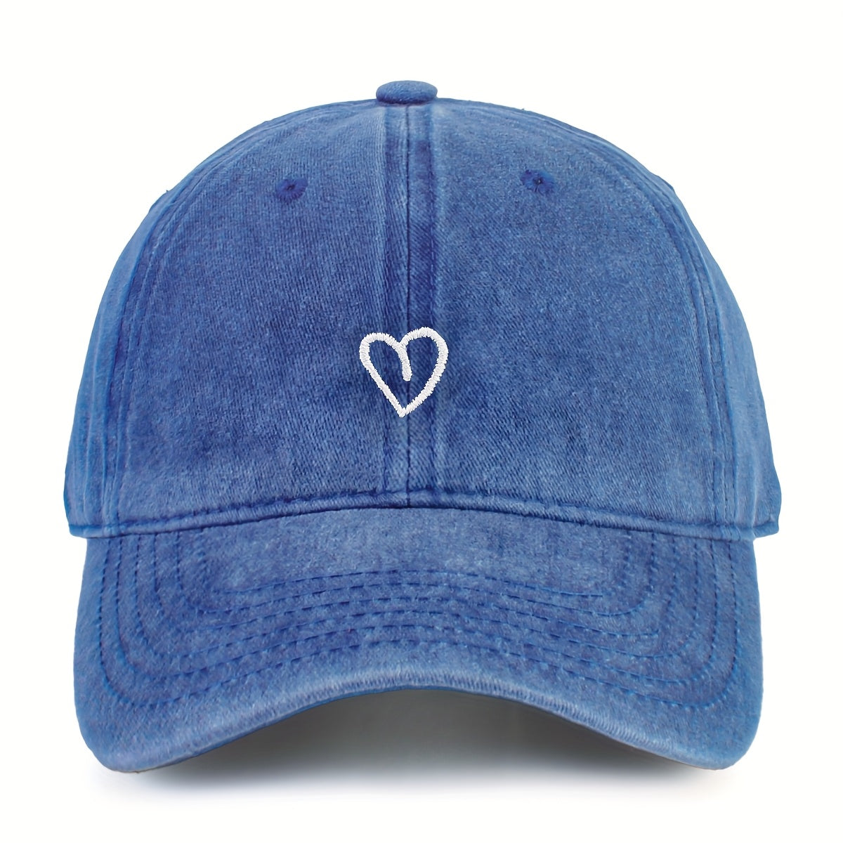 Vintage Baseballcap met Zachte Katoenmengsel en Verstelbare Sluiting
