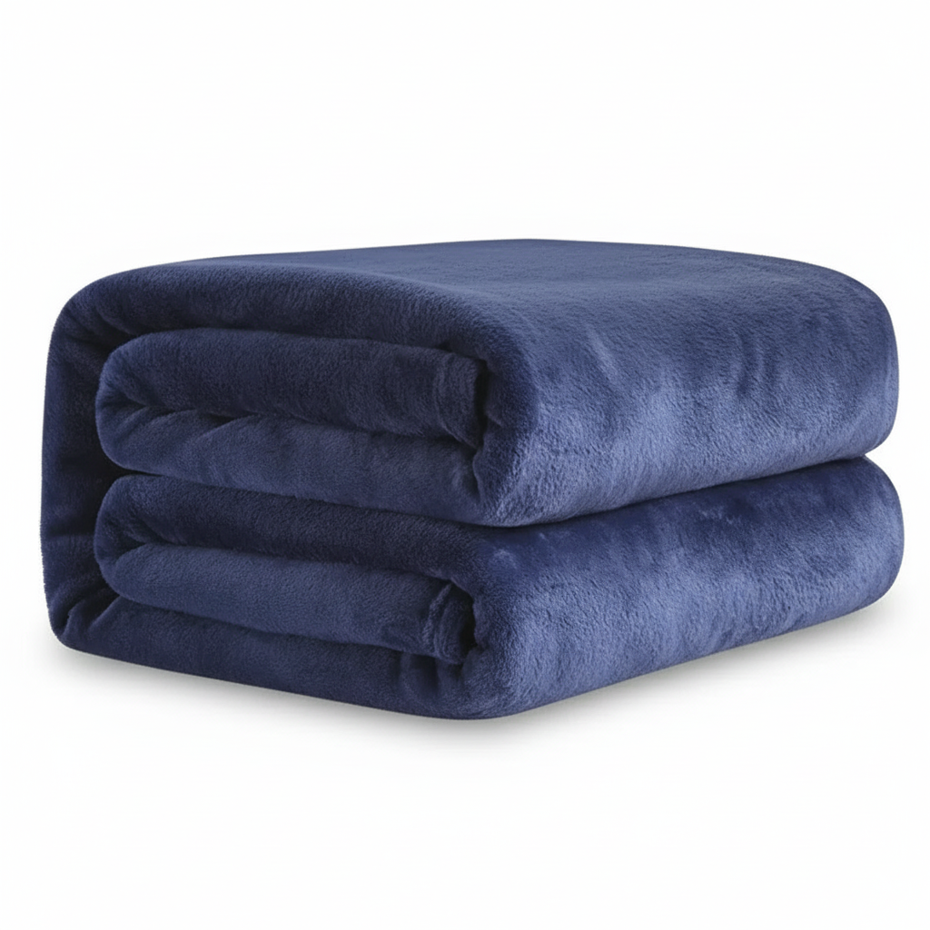 Flanellen Fleece Deken Met Zachte Warmte En Dagelijkse Lichtgewicht Comfort