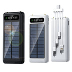 Solar Powerbank met 20.000mAh en LED‑Display