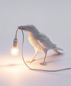 Decoratieve Kraaienlamp met Kunstharz en Warm Licht