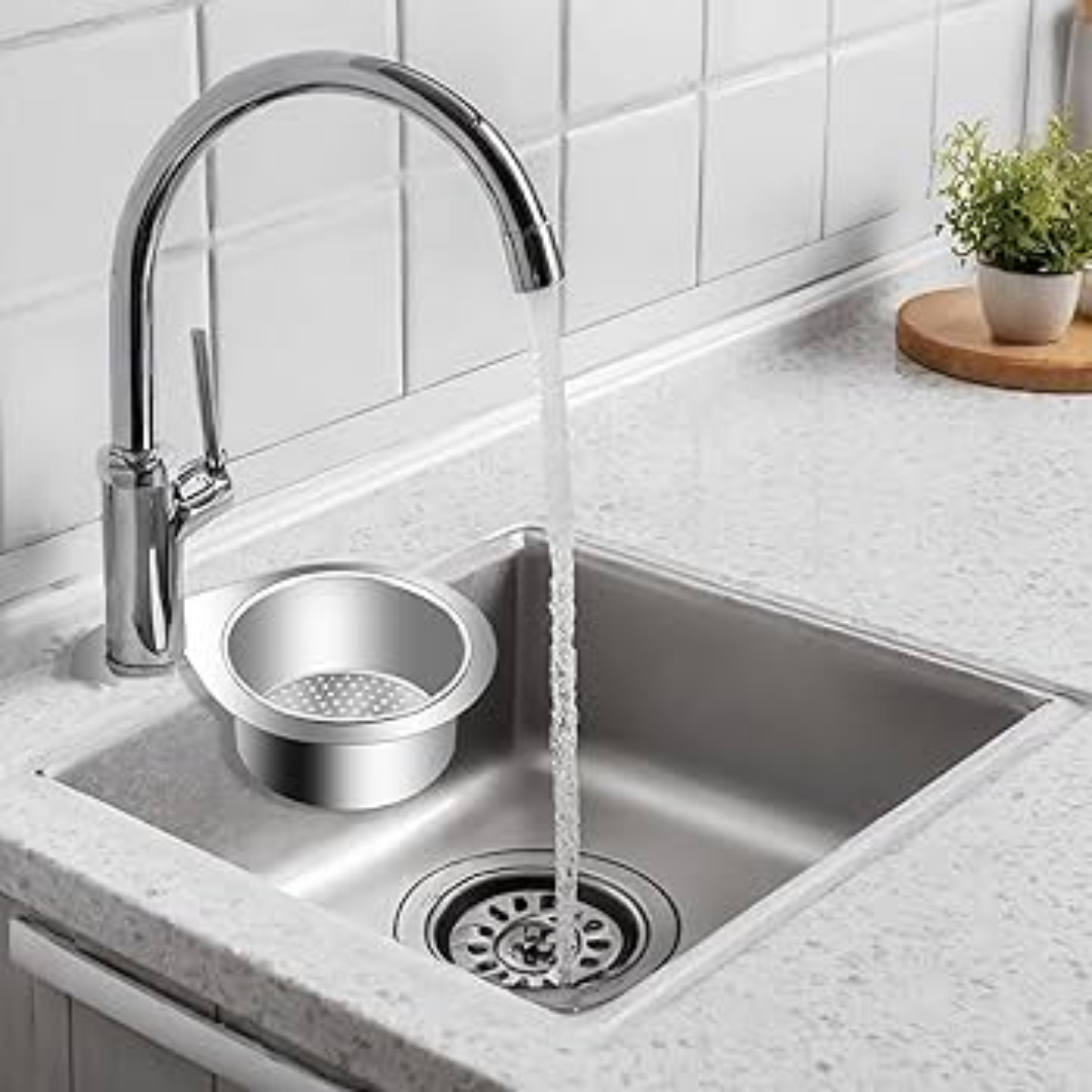 Zwaanvormige Afvoerzeef voor Elegante Keukenhygiëne en Efficiënte Waterafvoer