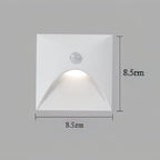 Wandlamp Met Mat Metalen Behuizing En Optionele Sensor Voor Strakke Halverlichting
