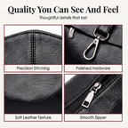 Crossbody Tas Met Drie Opbergvakken En Verstelbare Schouderband