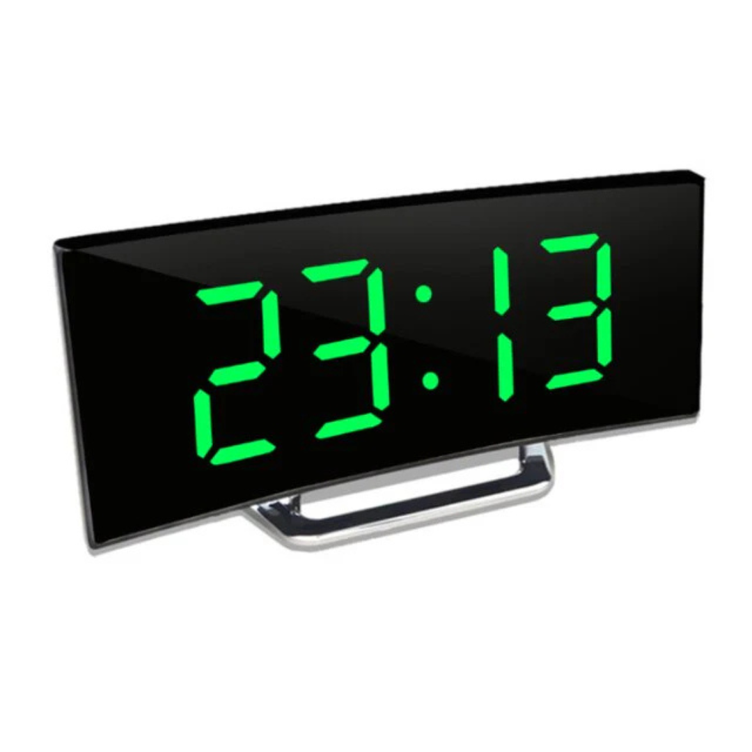 Digitale Wekker met Groot LED Display en Automatische Dimbare Verlichting