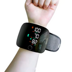 Digitale polsbloeddrukmeter met LED-display en USB-opladen