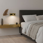 Metalen Wandlamp Met Compact Ontwerp En Zachte Lichtkleuren Voor Moderne Ruimtes