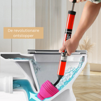 Hogedruk Ontstopper met Pneumatische Luchtstoot en Ergonomische Handgreep