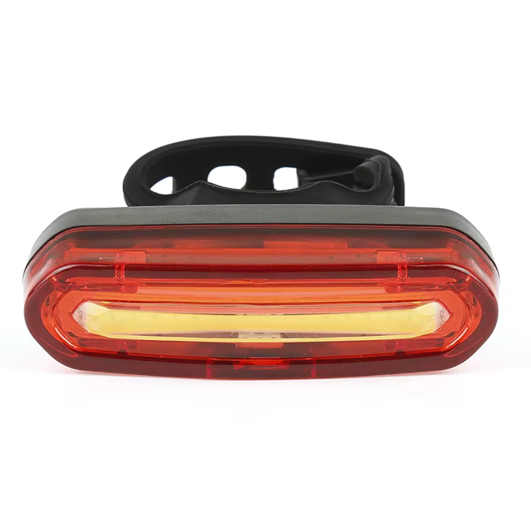 USB Oplaadbaar Fietsachterlicht met COB LED en IPX5 Waterdicht Ontwerp