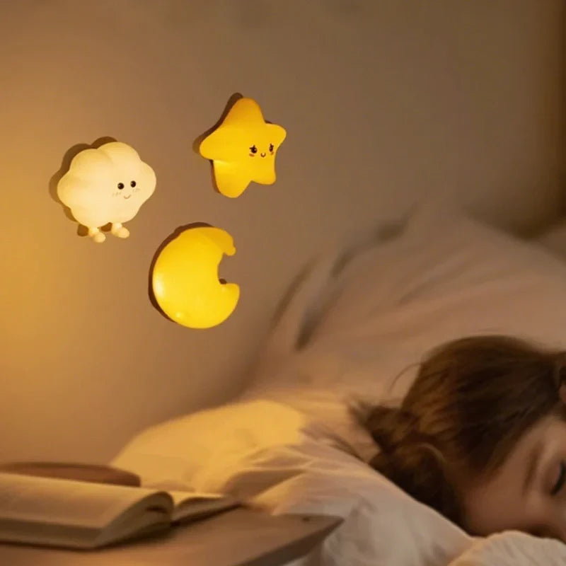 Kinder Nachtlamp Met Hemelse Vorm En Zachte Warmlichtmodule