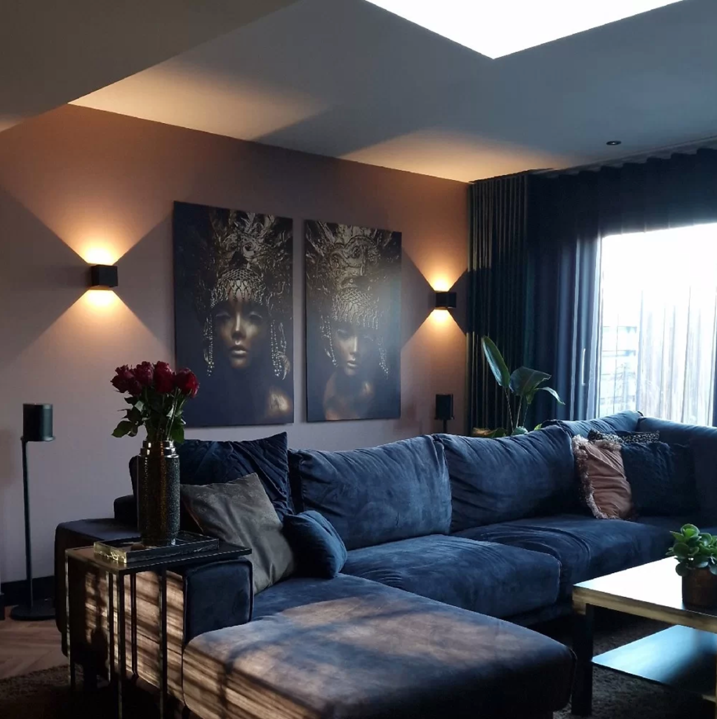Draadloze Wandlamp met Sensorlicht en Instelbare Sfeer