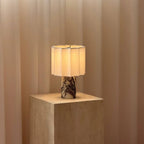 Marmeren LED Tafellamp met Touchbediening voor een Stijlvol Interieur