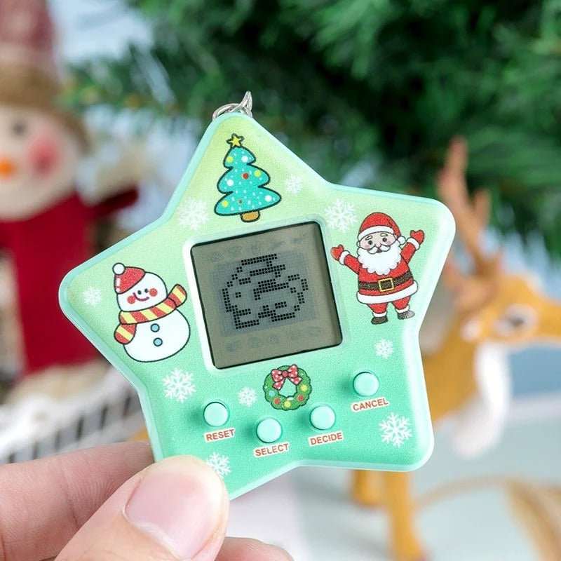 Digitale Pocket‑Pet met LCD‑Scherm en Stervormige Behuizing