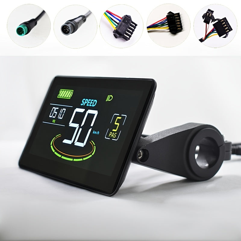 LCD Display voor Elektrische Fiets en Scooter met Snelheidsmeter