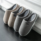 Warme Pantoffels Met Zachte Pluche Voering Voor Comfortabele En Gezellige Dagen Thuis