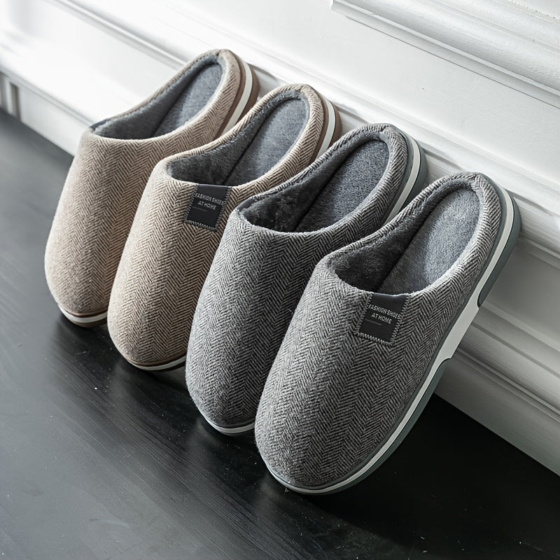 Warme Pantoffels Met Zachte Pluche Voering Voor Comfortabele En Gezellige Dagen Thuis