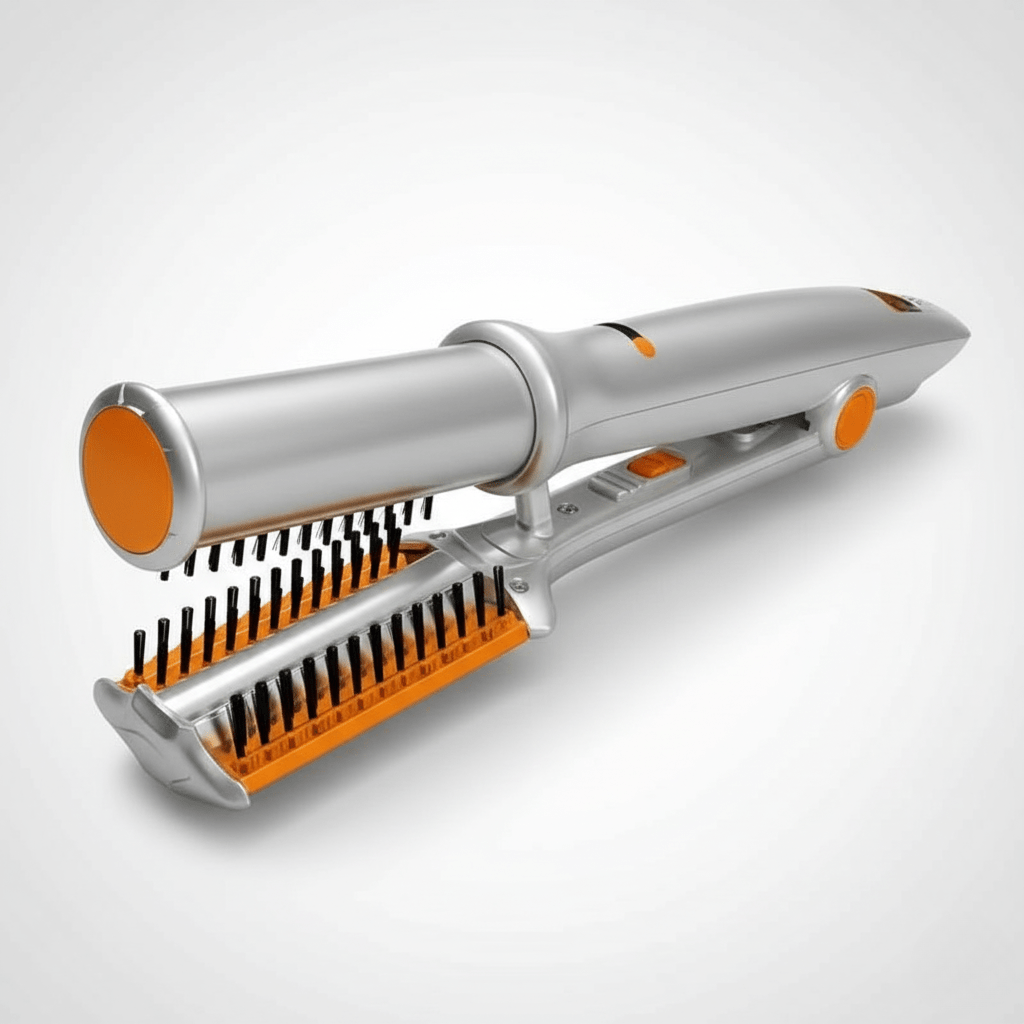 Roterende haarstyler met keramische coating